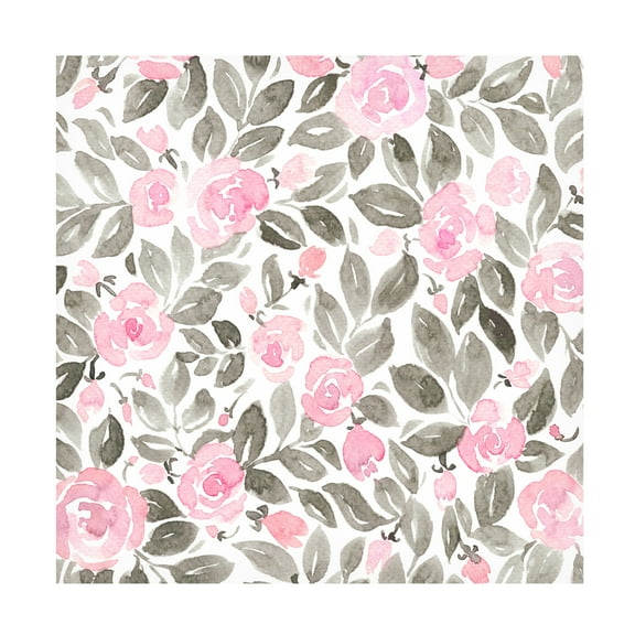 Trademark Fine Art Rosana Laiz Blursbyai Miriam flowers in pink Canvas Wall Art