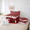 thumbnail image 5 of Feelyou Cartoon Lodge Cabin Bedding Comforter Set 7pcs for Teen, Happy New Year Queen Bedding Sets, Christmas Farmhouse Reversible Queen Sheet Sets, Ultra Soft Home Decor, 5 of 7