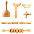 thumbnail image 2 of Milaget Handheld Wood Massage Tools Roller Body Sculpting Tools, 2 of 3