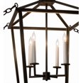 thumbnail image 2 of Meyda Tiffany 180494 Kitzi 4 Light 29" Wide Taper Candle Pendant - Bronze, 2 of 4