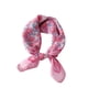 thumbnail image 1 of Bufandas de algodón y lino para mujer, bufanda pequeña de seda, bufanda con motivos literarios y temperamento, flores y pétalos, pañuelo decorativo para el cabello para mujer., 1 of 1