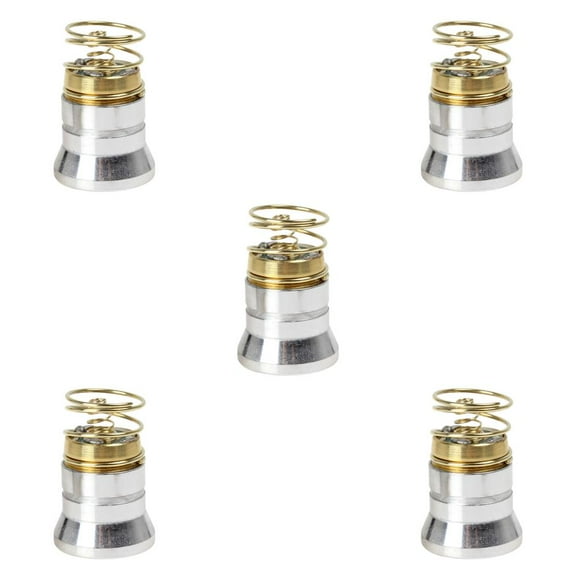 Eigraketly Práctico módulo de cabeza de foco Lumen de alta resistencia resistente al desgaste ligero LED linterna bombilla lámpara tapas Type2 NO2