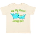thumbnail image 3 of Inktastic My Sister loves me- cute narwhal Boys or Girls Toddler T-Shirt, 3 of 5