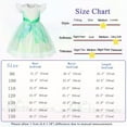 thumbnail image 2 of Benylion Girls Princess Dress 9-10T Green Tulle Party Gown for Birthday & Role Play - Southern Belle Tutu Costume for Toddler, 2 of 5