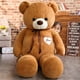 thumbnail image 3 of Bufanda gigante de oso de peluche, oso kawaii suave con amor, regalos populares de cumpleaños y San Valentín para amantes y amigos, 60/80/100 cm, 3 of 5
