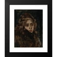thumbnail image 2 of Vasily Surikov 12x14 Black Modern Framed Museum Art Print Titled - Study for Menshikov at Beriozov (1882), 2 of 5