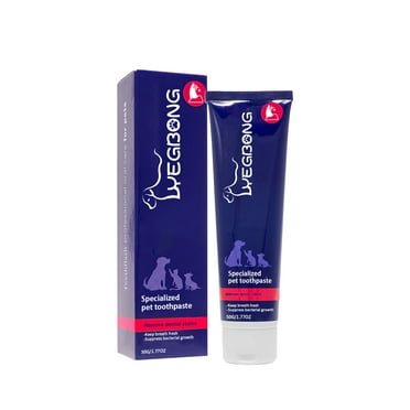 Yegbong Pet Mouth Cleaning Cream, Cats And Dogs Clean Bad Breath Tartar Stains White Teeth Cream