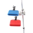 thumbnail image 2 of STRANDCHIC 1Ensemble Sonnette de Vache Portable Rouge pour Tambour Ensemble Instrument de Musique en Plastique avec Vis de Fixation, 2 of 8
