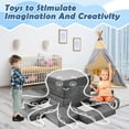 thumbnail image 3 of FKS LIFE 12Pcs Kids Play Couch Modular Kids Sofa Multifunctional Foam Couch Imaginative Convertible Floor Sofa for Boys and Girls, 3 of 8