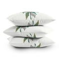 thumbnail image 4 of Society6 Watercolor Ink Leaves 3 by Viviana Gonzalez Throw Pillow, 4 of 5