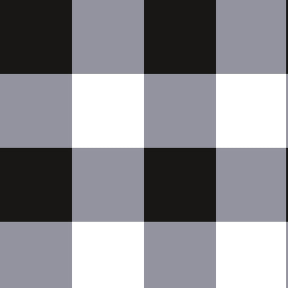 Waverly Inspirations Cotton 44" 1/8" Gingham Onyx Color Sewing Fabric by the Yard