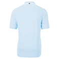 thumbnail image 3 of Men's Cutter & Buck  Powder Blue New Orleans Saints Virtue Eco Pique Stripe Recycled Big & Tall Polo, 3 of 3