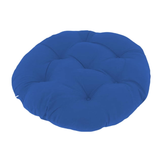 Cojín colgante para silla de huevo, de repuesto, decorativo, ligero y suave, para mecedora. Azul