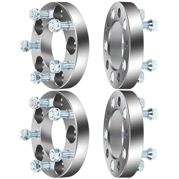 ECCPP 4PCS 1 inch Wheel Spacer 5x4.5 to 5x4.5 5x114.3mm to 5x114.3mm Wheel Spacers fits for Mach 1 Explorer 1981-2011 for Ford Ranger with Bolt On 1/2" Studs