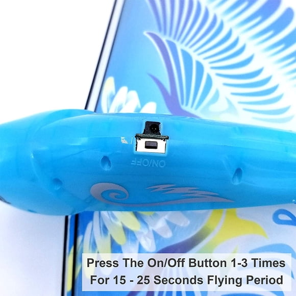 Dron electrónico con pájaros voladores, Control remoto, pájaro electrónico, ligero, duradero, simulación luminosa, juguete de pájaro para niños