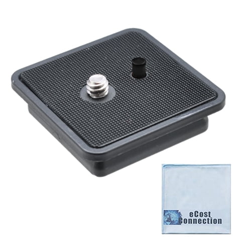 Camera Quick Release Plate for Ambico V0552 Tripods + eCostConnection