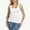 White, variant on Tank Tops For Women Shapewear Square Neck Camisole Tops Women Camisole Tummy Flattening Solution Bodysuit Workout Waist Band for Women Extra Long Camisole for Women plus Size Wet Look Lingerie Waist