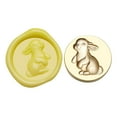 thumbnail image 1 of -shaped Stamp Head 3D Relief Copper Head for Wedding Card (Triceratops), 1 of 10