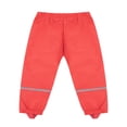 thumbnail image 2 of Kids Rain-Proof Pants High Elastic Waist Trousers Ankle-Banded Pants, 2 of 5