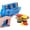 Blue, variant on Children Flying Saucer Guns Carrot Flying Disc Launcher Toy Toys EVA Outdoor Disc Game Flying Kid