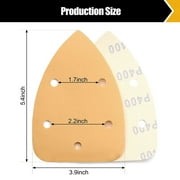48x Mouse Detail Sander Sanding Paper Pads 60 80 120 220 320 400 Grit Sandpaper