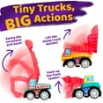 thumbnail image 5 of Stargo 8 Pack Colorful Prefilled Easter Eggs with toys - Construction Engineering Vehicles, pull-back cars, Bright Plastic Easter Eggs Filled, Basket Fillers Egg Hunts, Party Favors, Boys Goodie Bags, 5 of 6
