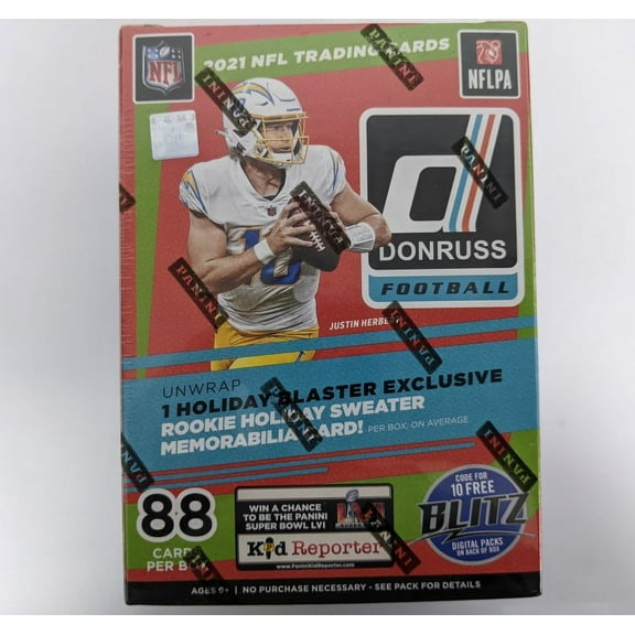2021 Panini Donruss Football Holiday Value Box