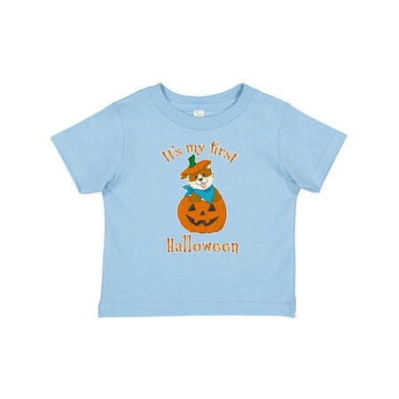 

Inktastic Cute Corgi Puppy It s My 1st Halloween Gift Baby Boy or Baby Girl T-Shirt