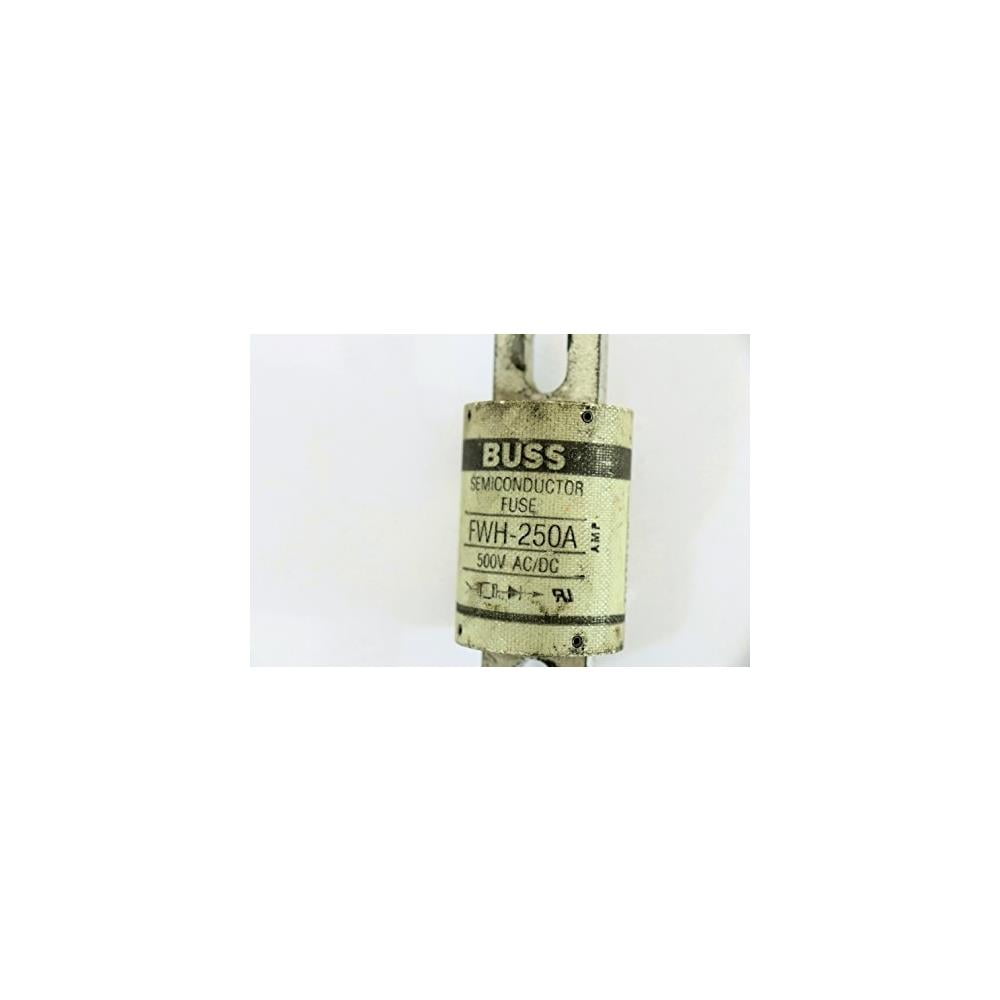 Semiconductor Fuse, 250A, Fast-Acting, 500V AC, Bolt-On FWH-250A