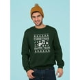 thumbnail image 2 of Christmas Baking Team Sweatshirt Men -Image by Shutterstock, Male 4X-Large, 2 of 4