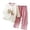 k-1317Hot Pink2623, variant on SONGGE Toddler Outfit Sets Boys Girls Graphic Baby Quarter Sleeve Two Piece Home Wear O-Neck T-Shirts Pants Cartoon Adorable Clothing Sets