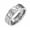 Silver, variant on Stainless Steel Bracelet Letter DAD Ring Men's Titanium Steel Ring Ornament