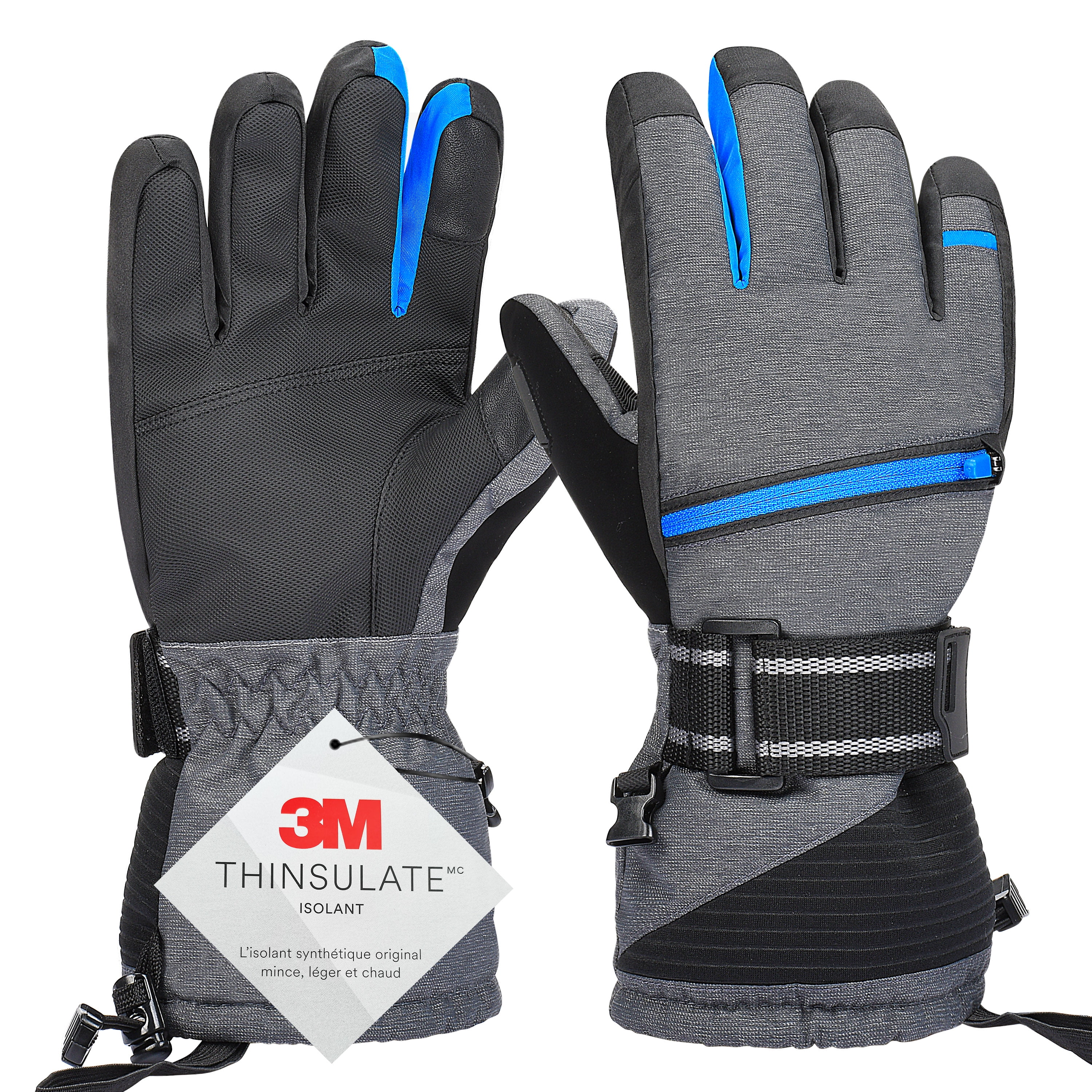 Men's Winter Warm Waterproof Windproof Snow Snowboard Ski Sports Gloves GIFT 