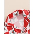 thumbnail image 6 of Suealasg Little Girl Christmas Pajama Set 1T 2T 3T 4T 5T Kids Girl Fall Loungewear Outfits Santa Claus Print Long Sleeve Shirt +Long Pants Toddler Girl 2Pcs Sleepwear Set, 6 of 7