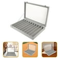 thumbnail image 2 of Jewelry Organizer Necklace Box Bracelet Anklet Display Case with Clear Lid, 2 of 7