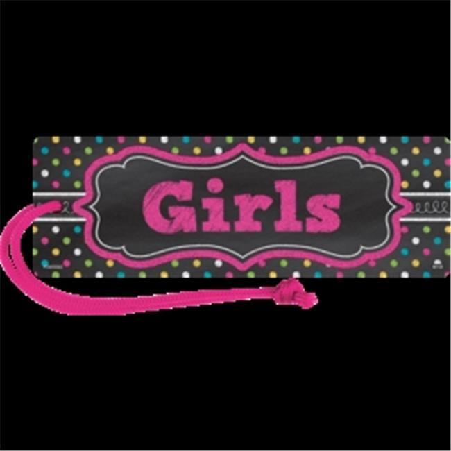 Teacher Created Resources TCR77277 Chalkboard Brights Magnetic Girls
