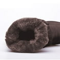 thumbnail image 4 of Bnwani Womens Boots New Winter Fashion Cotton Thick Fleece Warm Snow Boot Brown Size 4.5, 4 of 6