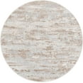 thumbnail image 3 of Unique Loom Caspian Collection Area Rug - Atyrau (4' 1" Round Beige/Gray), 3 of 3