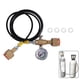 thumbnail image 4 of CO2 Refilling Station Charging Adapter to Small Welding Tanks,W/ 1.5 Meters Soft Hose 250Bar Gauge, 4 of 5