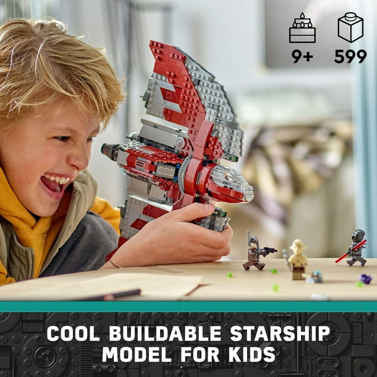 LEGO Star Wars Ahsoka Tano's T-6 Jedi Shuttle Playset, TV
