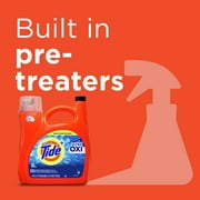 Tide Ultra Oxi Liquid Laundry Detergent, 94 Loads, 146 fl oz