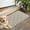 Light Pink Bigfoot, variant on Green Bigfoot Pattern Door Rugs,Washable Non Slip Door Mats Indoor,Decorative Door Mats,Entry Mat Indoor for Entrance,Bedroom,Kitchen,Bathroom,16"x24"