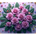 thumbnail image 4 of Pink Roses Floral Banner Background with Butterflies Backdrop Spring Party Home Decoration Photography Props Wedding Valentine's Day Decors, 4 of 4