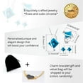 thumbnail image 5 of Uloveido Fashion Big Square Blue Pendant Necklace Stud Earrings and Birthstone Ring Jewelry Set for Women (Blue, Size 10) T295, 5 of 6