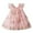 1-Pink1375, variant on Kiijoy Girls Floral Embroidery Tulle Dress Flutter Starp Mesh A Line Dress, Sizes 6M-5T