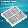thumbnail image 5 of LoonWear Replacement Refrigerator Air Filter, Fridge Air Filter, Pure Fresh Filter 3pcs Air Filter for Fridge Freezer, 5 of 5