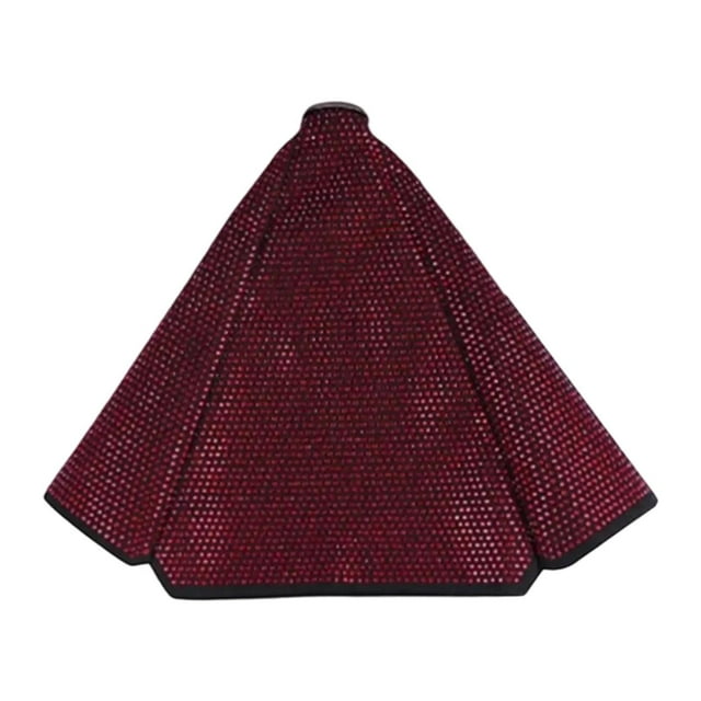 Funda protectora para palanca de cambios de coche, funda protectora para palanca de cambios manual y automática, interior de coche Rojo