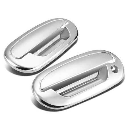 Heritage Chrome 2 Handle - For 97-04 F-150/Heritage 2pcs Exterior Door Handle Cover without Passenger Keyhole/with Keypad (Chrome) 99 00 01 02 03