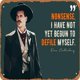 thumbnail image 2 of Placa Metal Vintage Doc Holliday Pintura Hierro Rectangular Del 30x20cm, 2 of 9