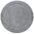 thumbnail image 3 of Safavieh Glamour Douglas Solid Shag Area Rug, Gray, 6' x 6' Round, 3 of 9